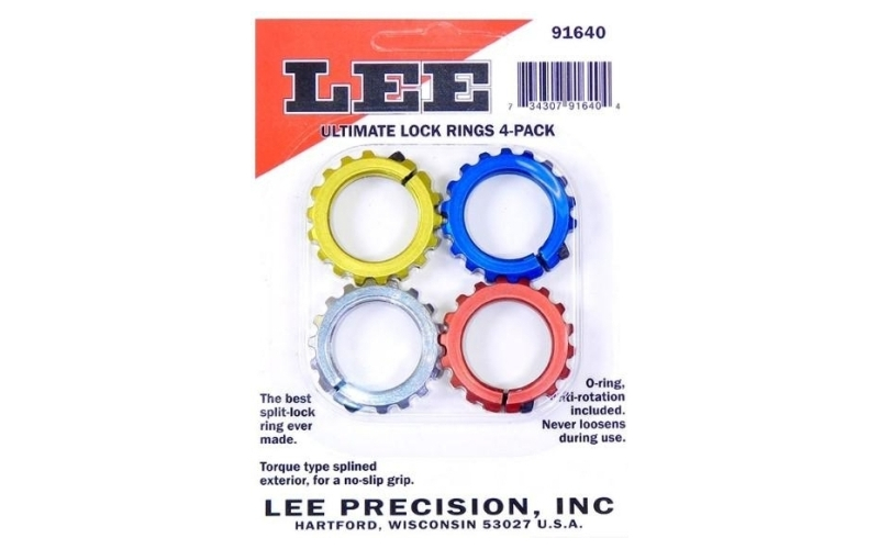 Lee ultimate lock rings 4 pack